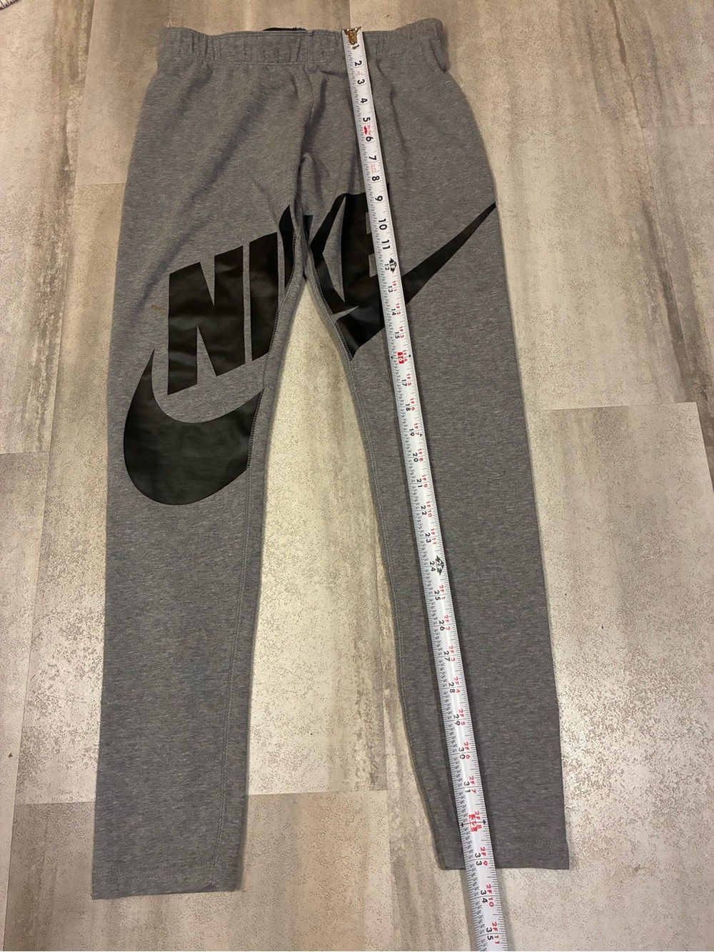 Nike Gray Sweatpants with Black Logo - Picture 3 of 9